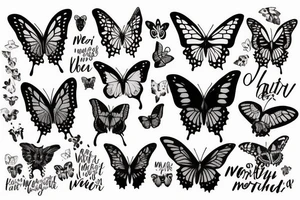Dear Mama
Everything you did was worth it
with a butterly tattoo idea