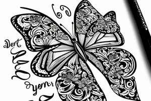 Dear Mama
Everything you did was worth it
with a butterfly tattoo idea