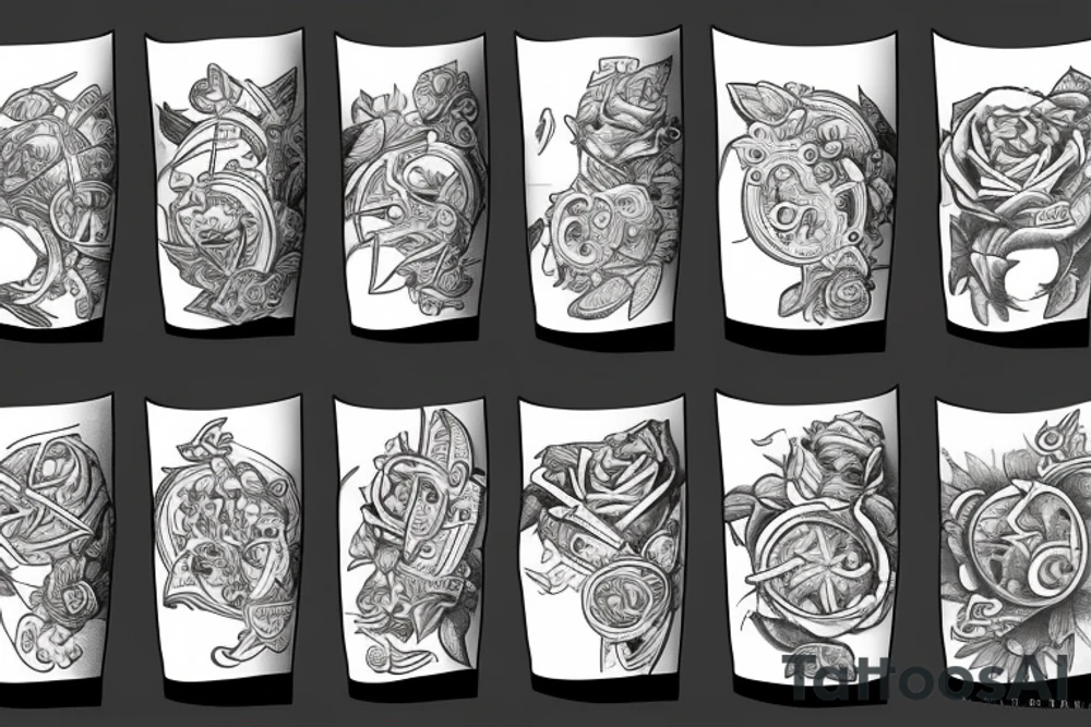 money tattoo idea