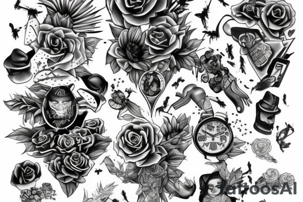 money tattoo idea