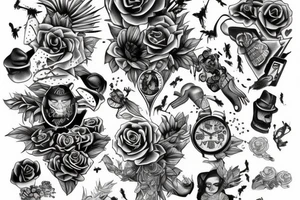 money tattoo idea