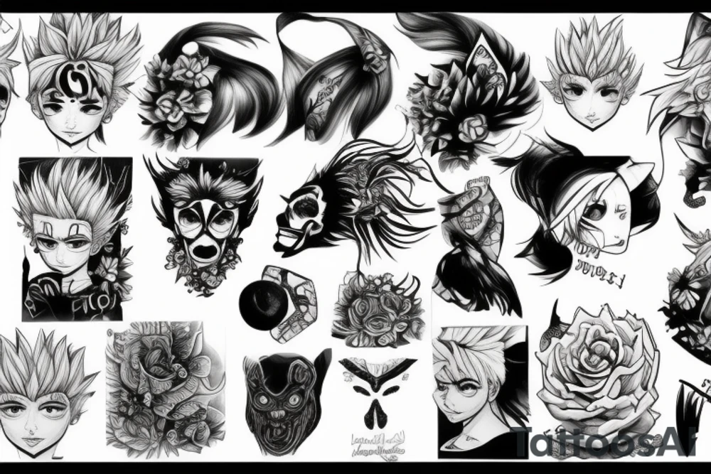 Killua zoldic tattoo idea