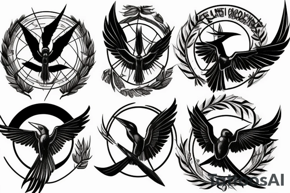 mockingjay tattoo idea