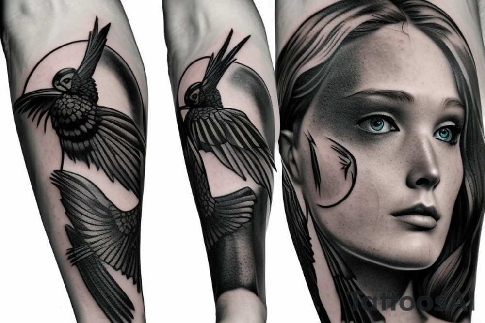 mockingjay tattoo idea