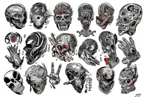 Bite the hand that feeds you tattoo idea