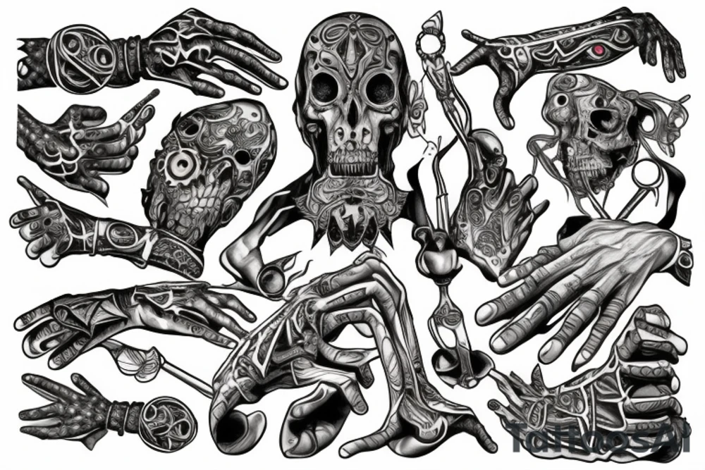 Bite the hand that feeds you tattoo idea