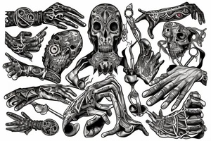Bite the hand that feeds you tattoo idea