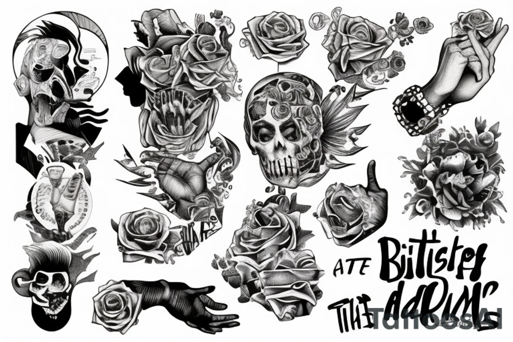 Bite the hand that feeds you tattoo idea