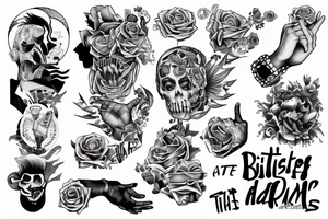 Bite the hand that feeds you tattoo idea