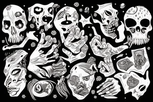 Bite the hand that feeds you tattoo idea