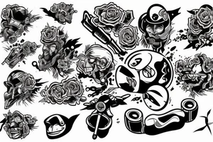 Speeding. Bullet to heaven tattoo idea