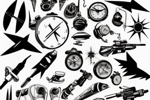 Speeding. Bullet to heaven tattoo idea