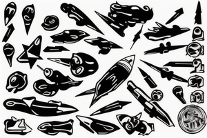 Speeding. Bullet to heaven tattoo idea