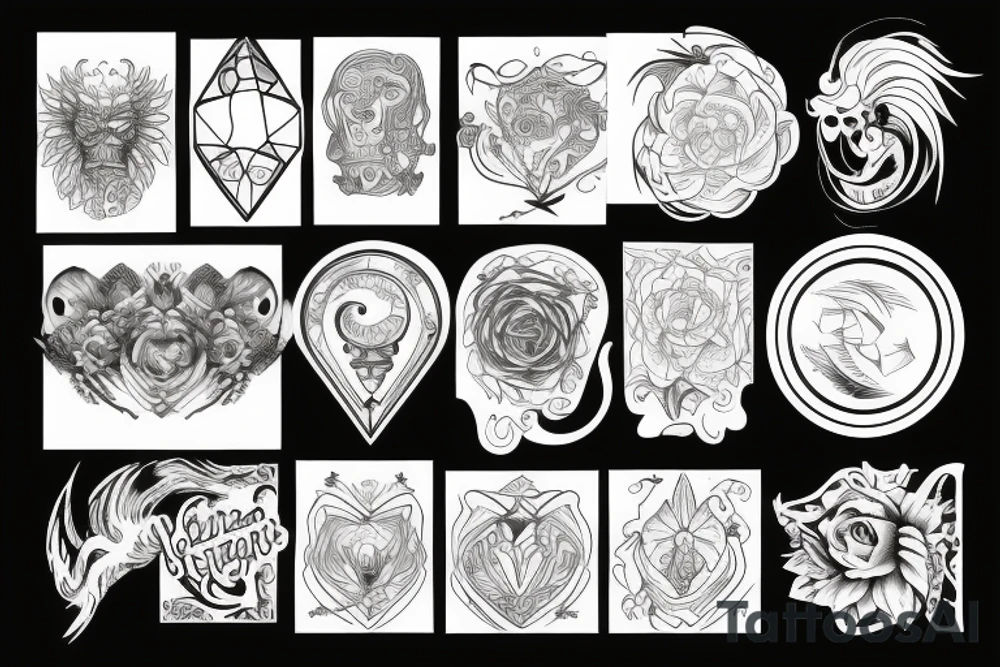 Duality tattoo idea