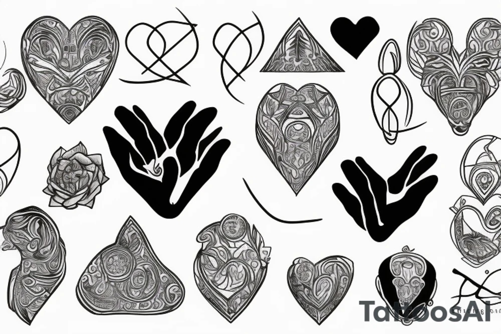 In balance with heart body and soul tattoo idea