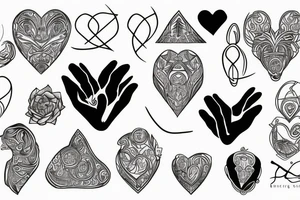 In balance with heart body and soul tattoo idea