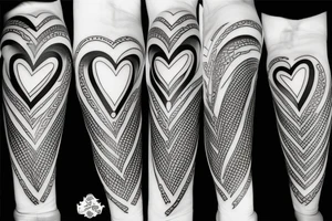 Balance of heart body and soul tattoo idea