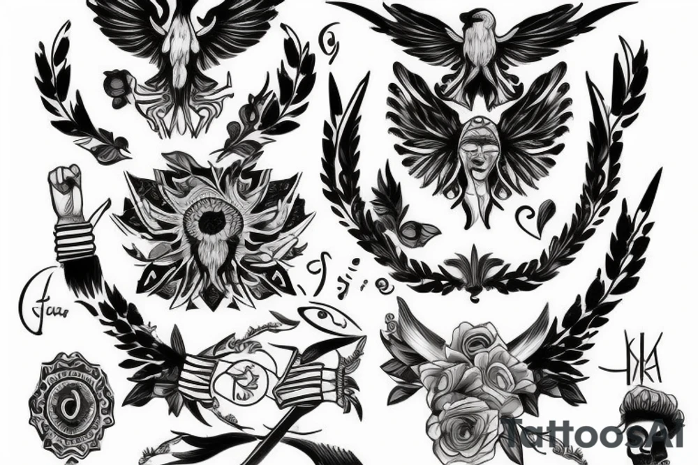 Albania tattoo idea