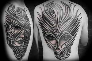 Albanian warrior tattoo idea