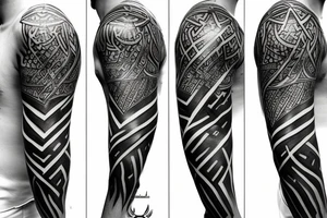 Albanian warrior tattoo idea