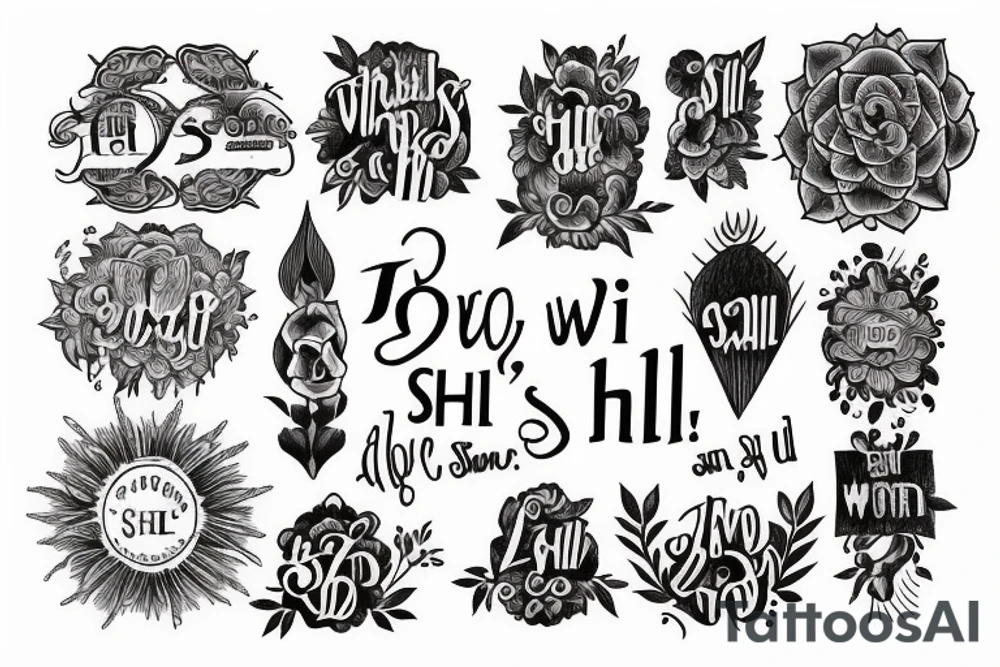 “It Shall Be Well” quote by Zolly tattoo idea
