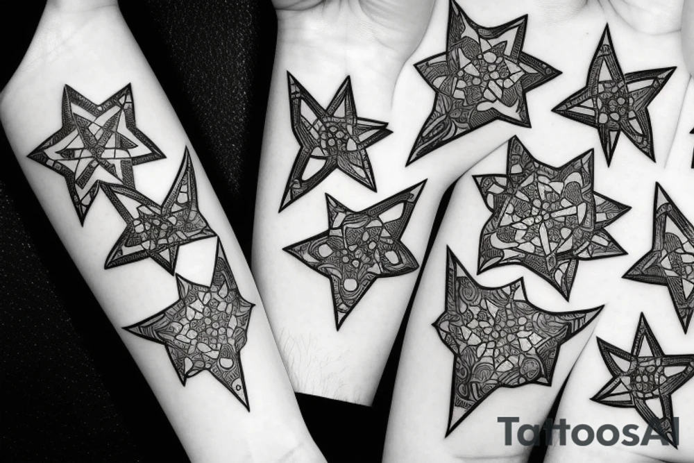 Constellations tattoo idea