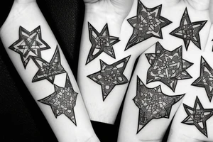Constellations tattoo idea