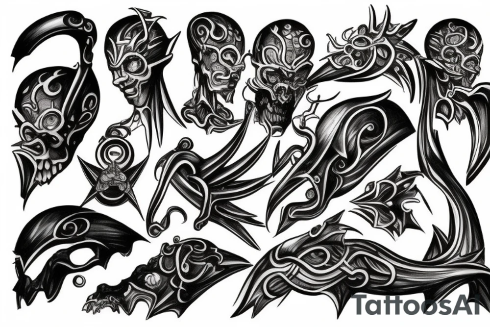 Greece god died tattoo idea