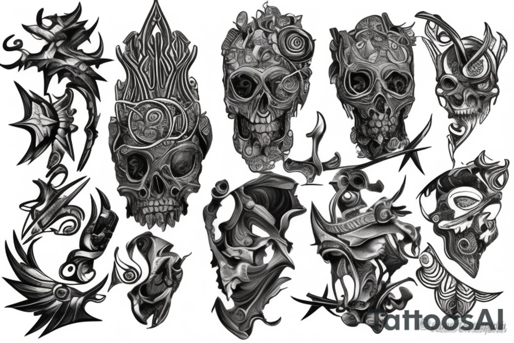 Greece god died tattoo idea