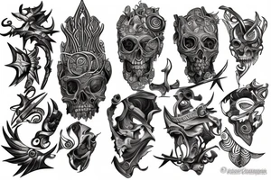 Greece god died tattoo idea