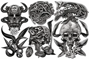 Representative of stubborn tattoo idea