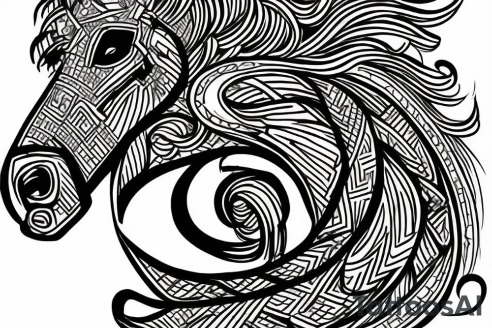 Trojan Horse tattoo idea