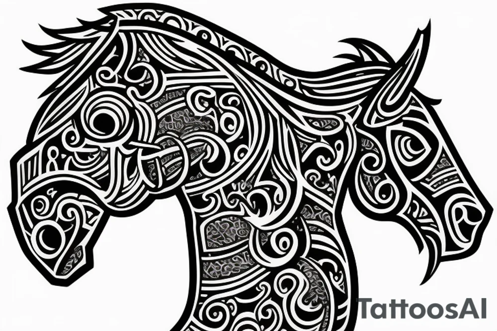 Trojan Horse tattoo idea