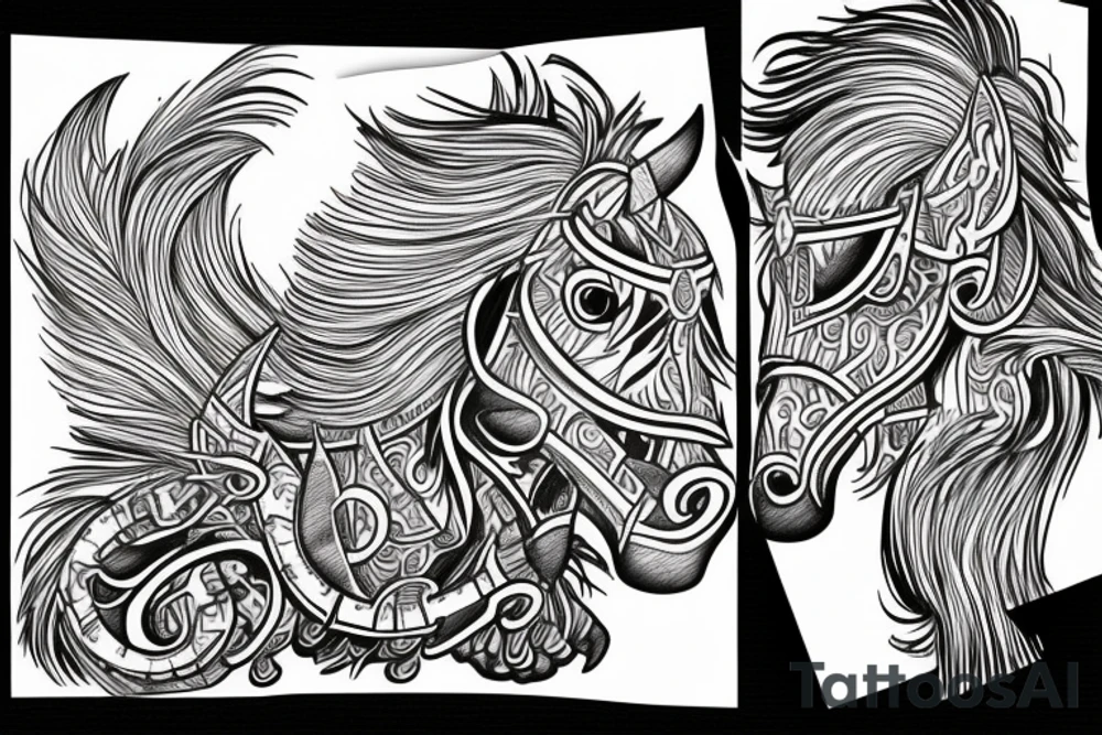 Trojan Horse tattoo idea
