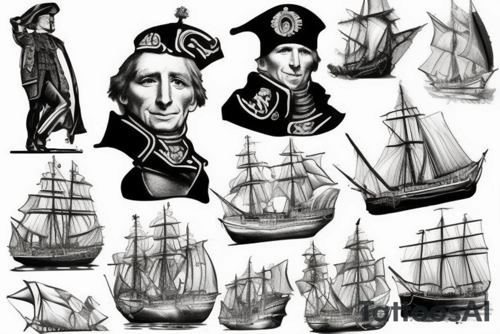 Horatio Nelson tattoo idea