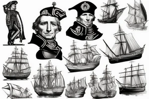 Horatio Nelson tattoo idea
