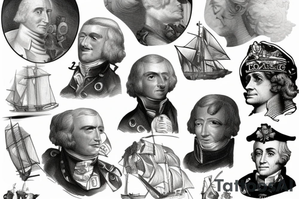 Horatio Nelson tattoo idea
