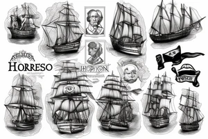 Horatio Nelson tattoo idea