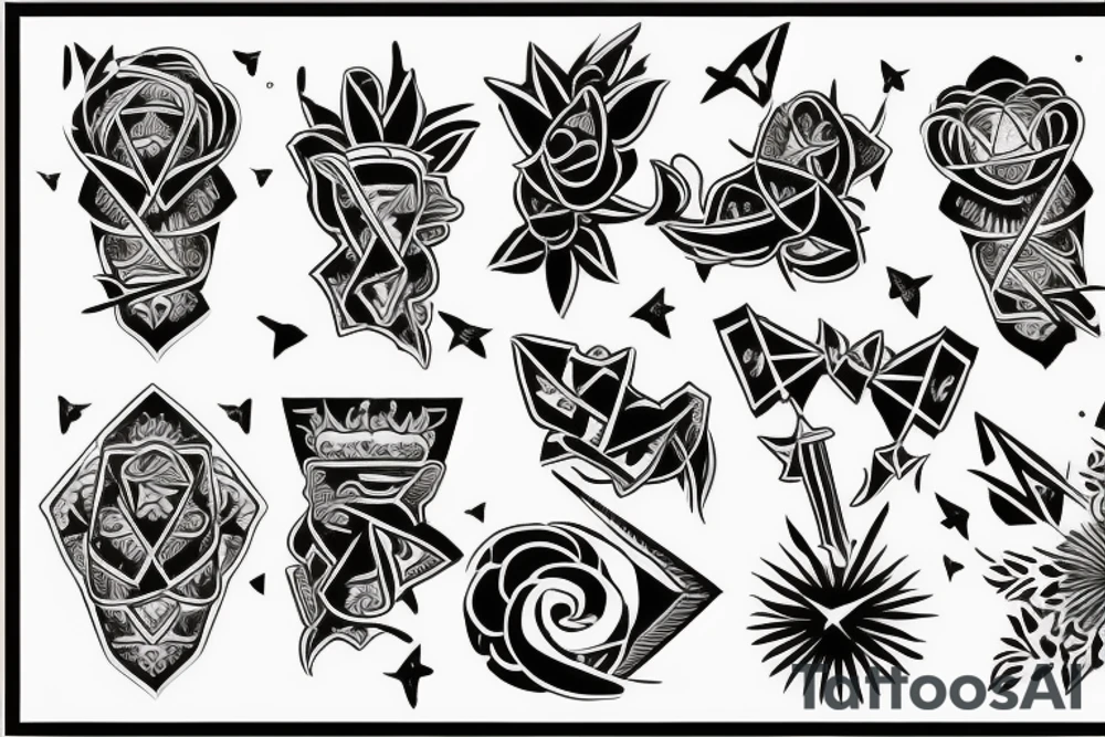 εὐδαιμονία ,  δυναμις, tattoo idea