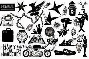 having freedom and travelling the world funded by forex tattoo idea