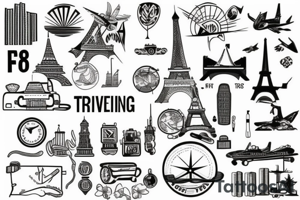 travelling the world funded by forex tattoo idea