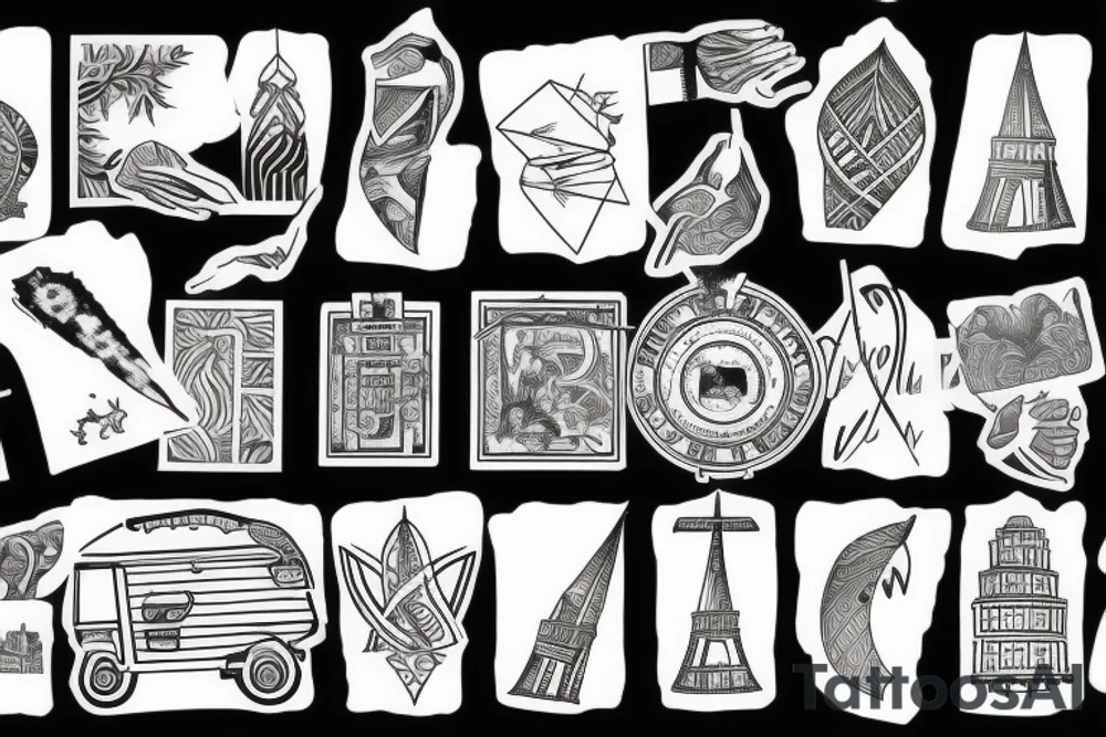 travelling the world funded by forex trading tattoo idea
