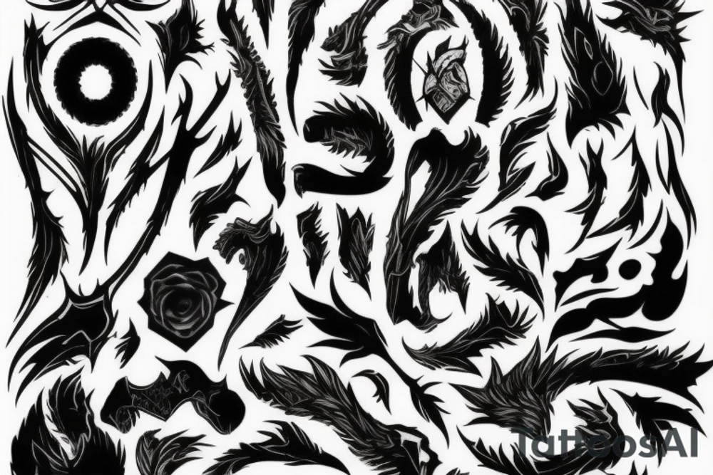 Deftones band logo tattoo idea