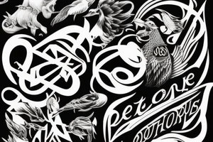 Deftones band logo tattoo idea