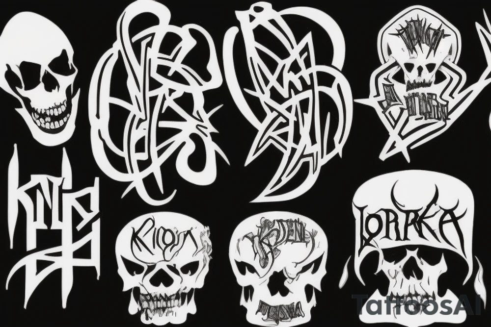 KoRn logo tattoo idea