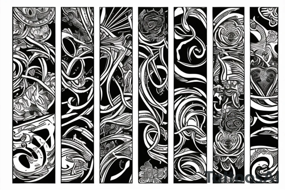 Cracks tattoo idea