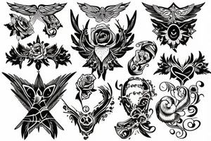 Cracks tattoo idea