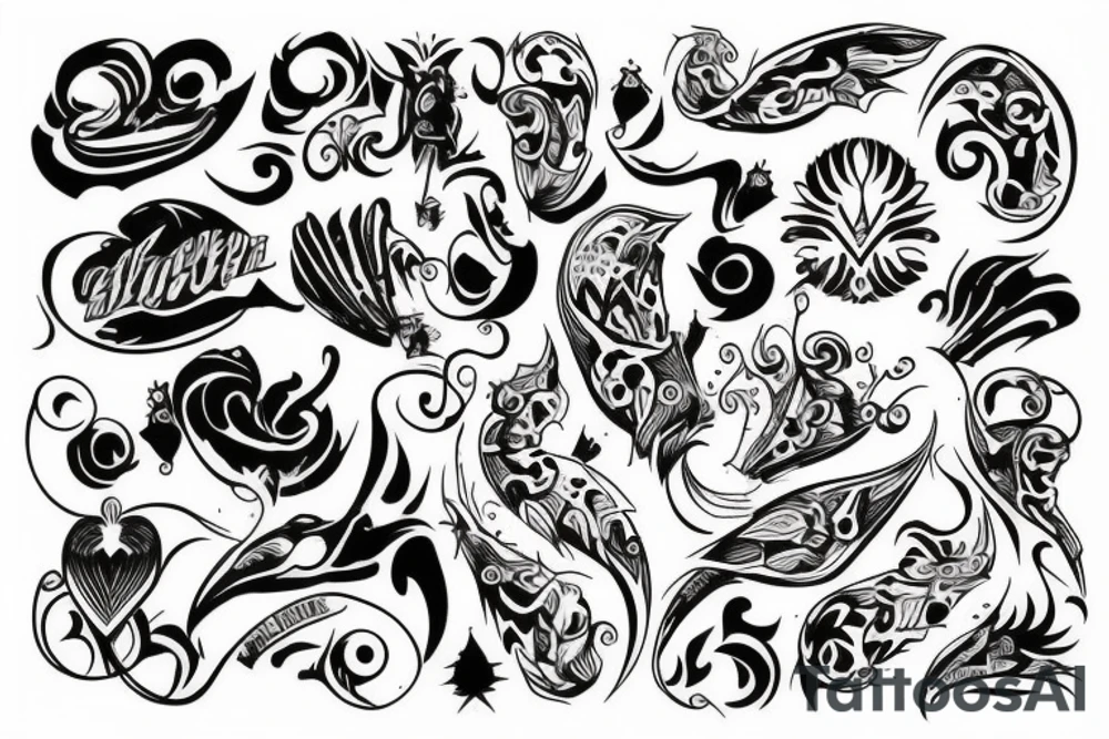 Cracks tattoo idea