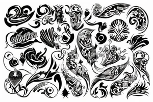 Cracks tattoo idea