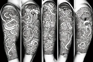 mushroom, outdoorsy, spiritual tattoo idea